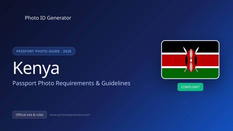 Kenya Passport Photo Requirements & Guidelines — Photo ID Generator blog