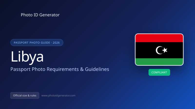Libya Passport Photo Requirements & Guidelines — Photo ID Generator blog