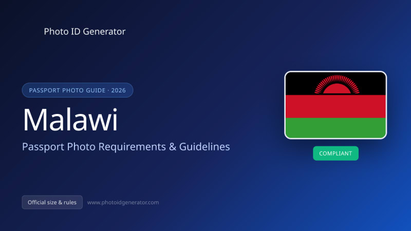 Malawi Passport Photo Requirements & Guidelines — Photo ID Generator blog