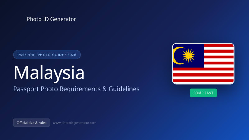 Malaysia Passport Photo Requirements & Guidelines — Photo ID Generator blog