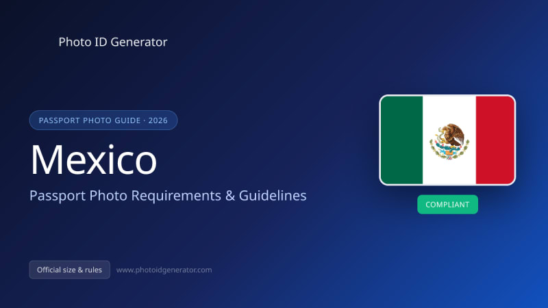 Mexico Passport Photo Requirements & Guidelines — Photo ID Generator blog