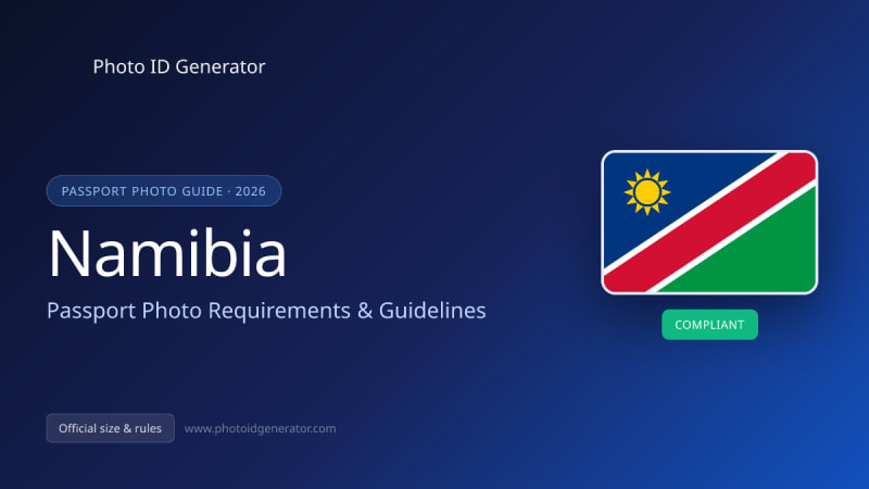 Namibia Passport Photo Requirements & Guidelines — Photo ID Generator blog