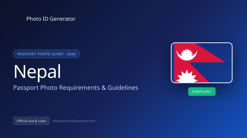 Nepal Passport Photo Requirements & Guidelines — Photo ID Generator blog