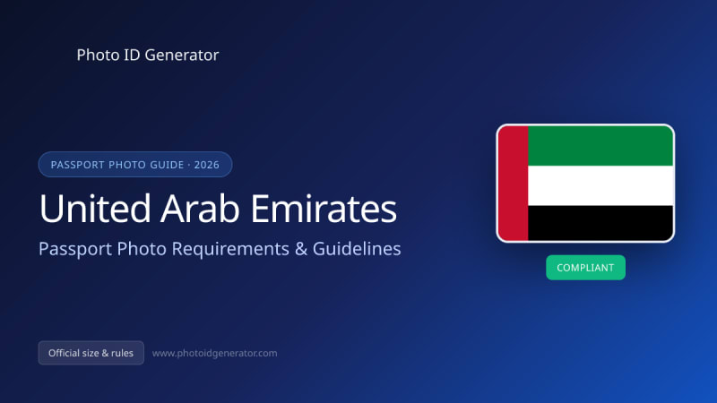 UAE Passport Photo Requirements & Guidelines — Photo ID Generator blog