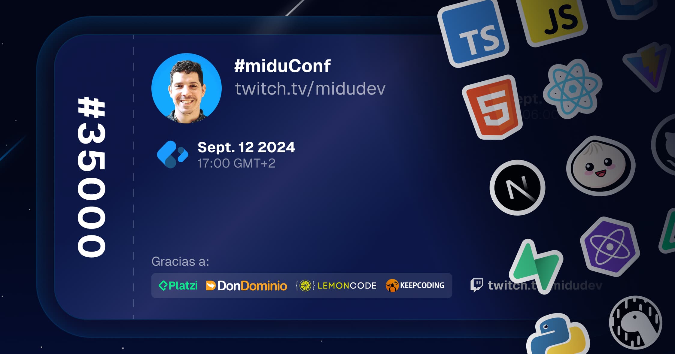 Foto de portada del evento miduConf