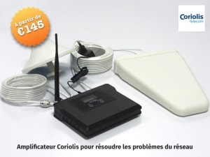 Amplificateur Coriolis: une qualité de signal mobile optimale