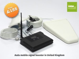 Asda mobile signal booster in the UK