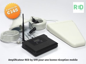 Amplificateur GSM RED by SFR — performance fiable