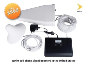 Sprint cell phone signal boosters in the United States