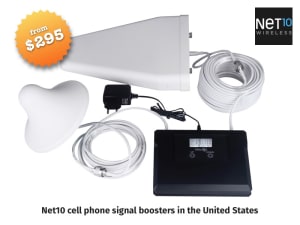 Net10 cell phone signal boosters in the United States