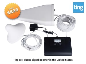Ting cell phone signal booster in the United States