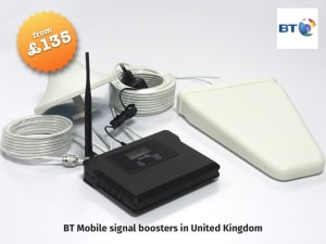 BT Mobile signal boosters in the UK