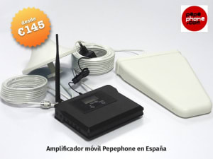 GSM 4G 3G Repetidor Pepephone - Amplificador Pepephone para España