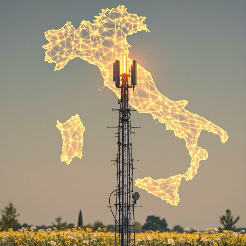 Amplificatore di segnale 4G per le aree rurali in Italia