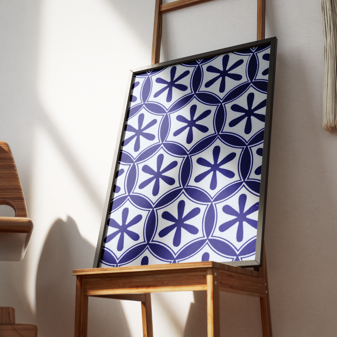 Azulejo Floral Vintage