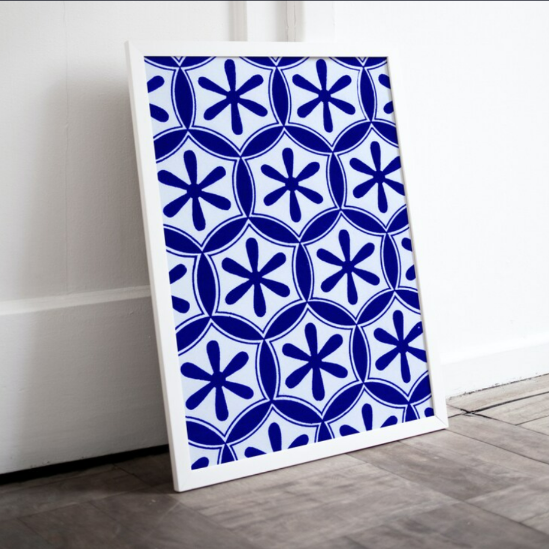 Azulejo Floral Vintage