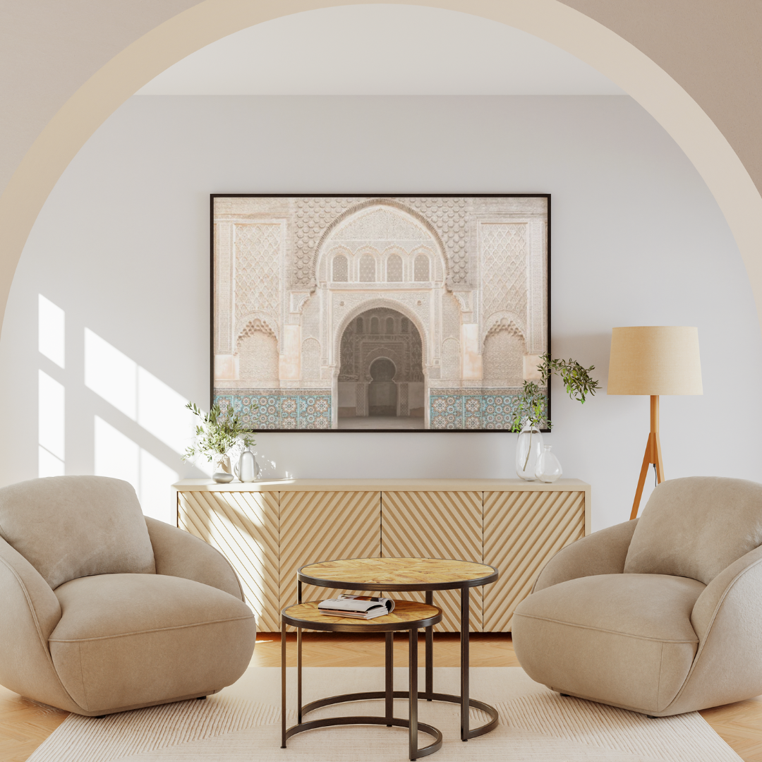 Majesté Architecturale Marocaine : Zellige et Stuc Sculpté