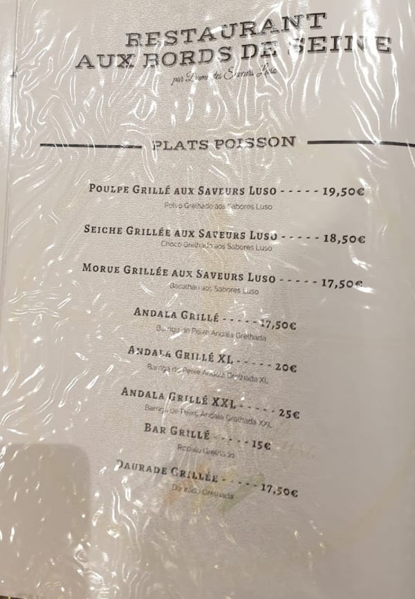 Aux bords de Seine - La scène — menu