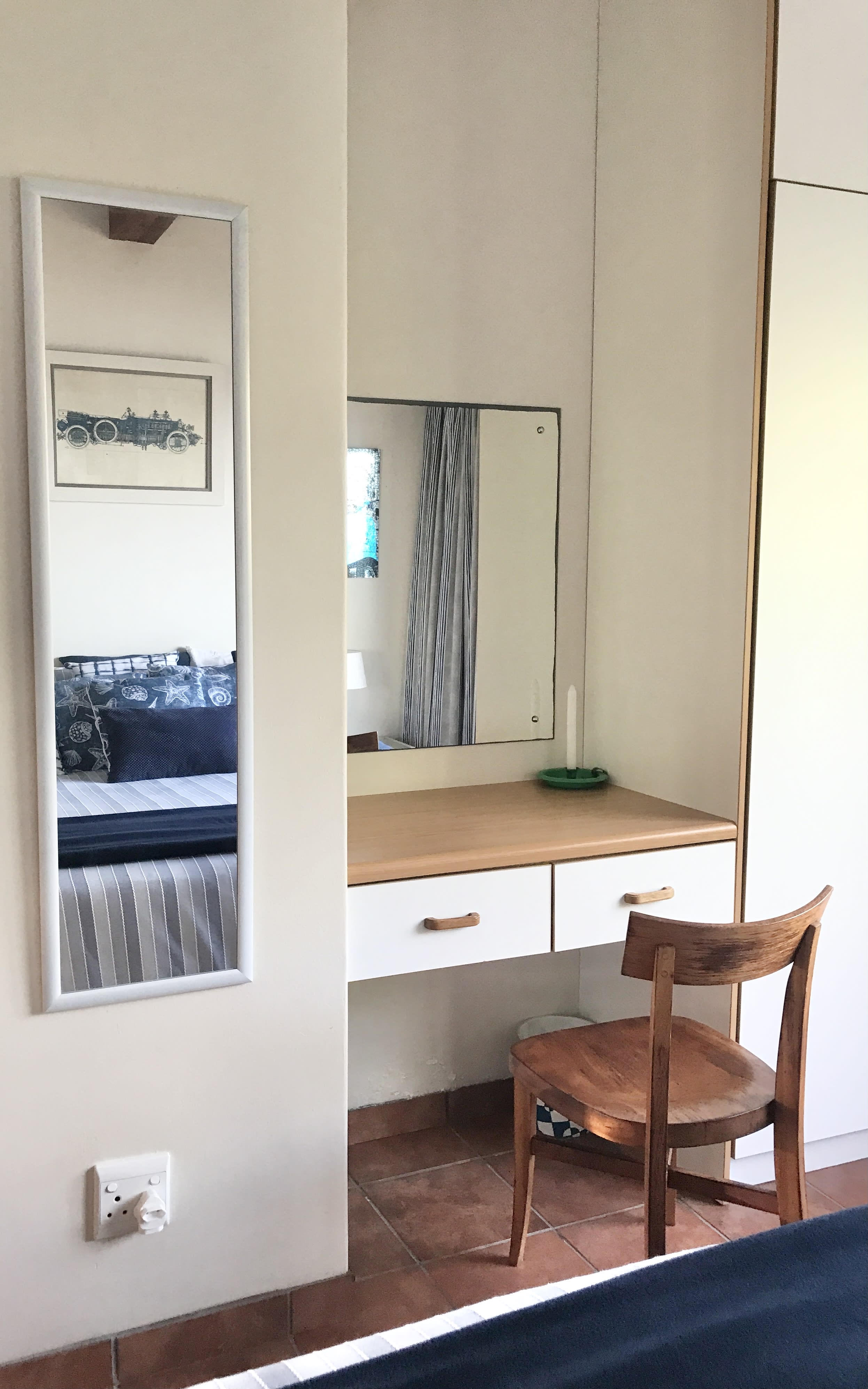 Garden and Indian Ocean view from The Garden Room, Eersterivierstrand