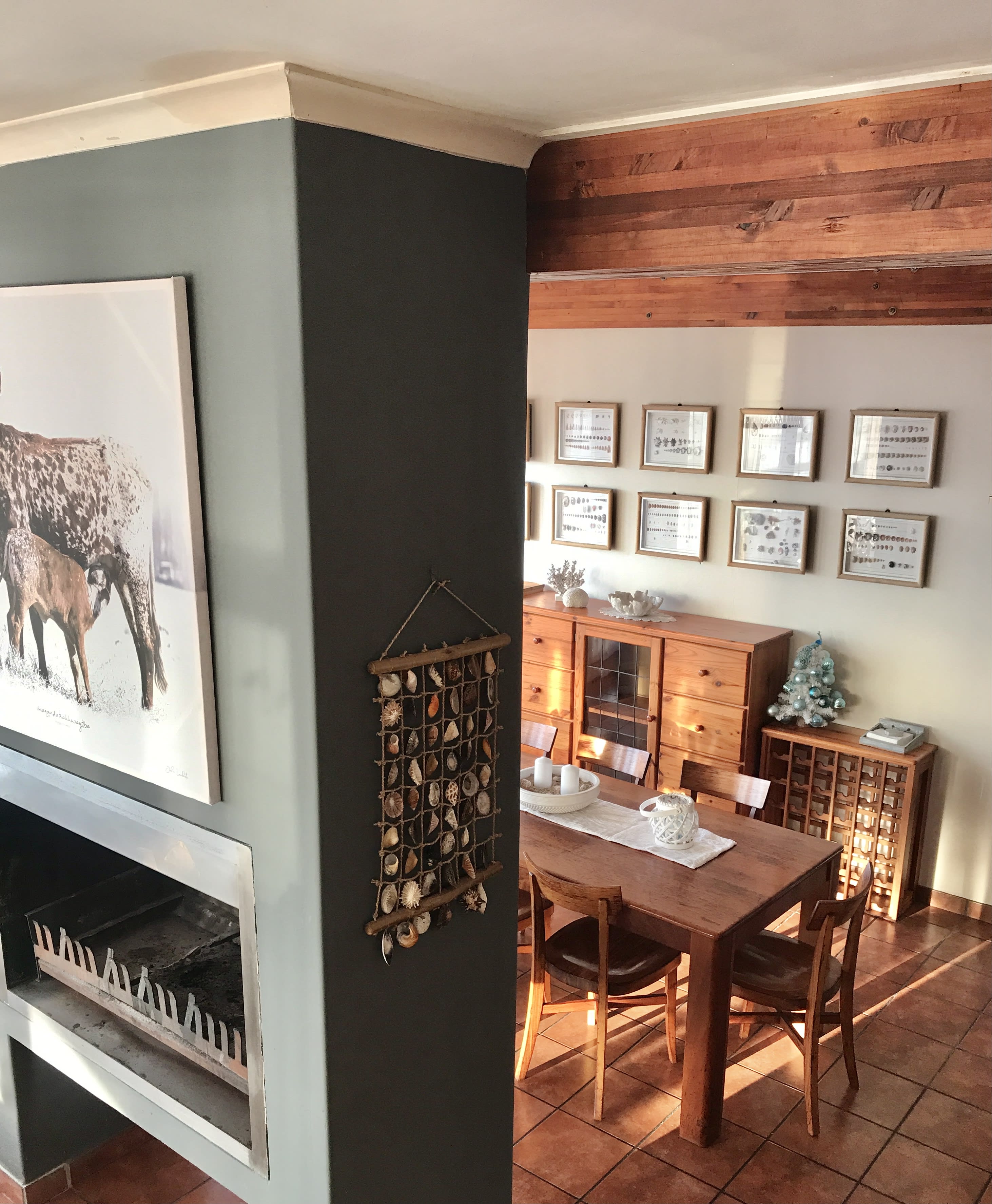 Board games and entertainment collection for guests at On The Rocks Villa