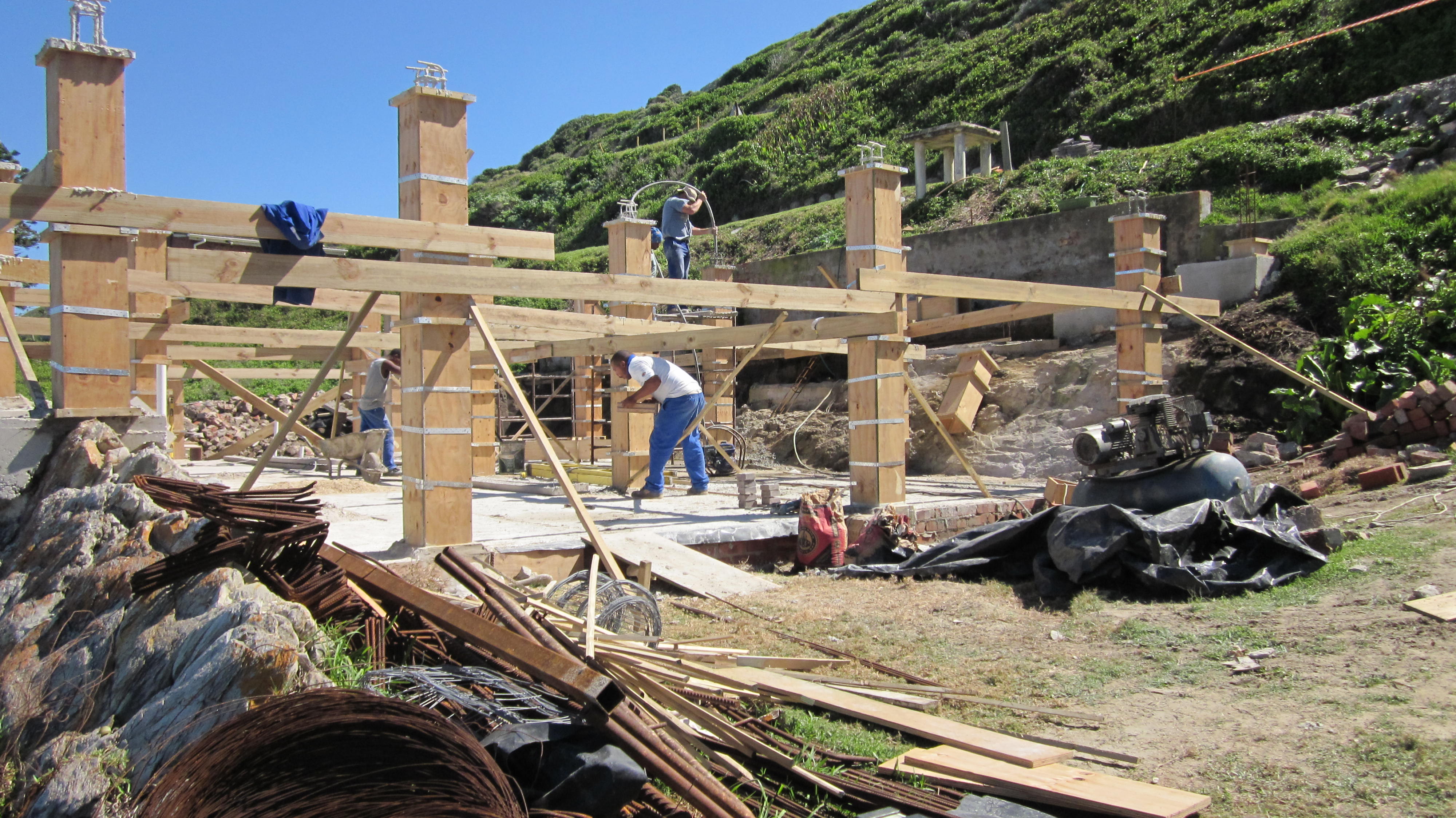 Stunning Indian Ocean coastal views from On The Rocks Villa, Eersterivierstrand