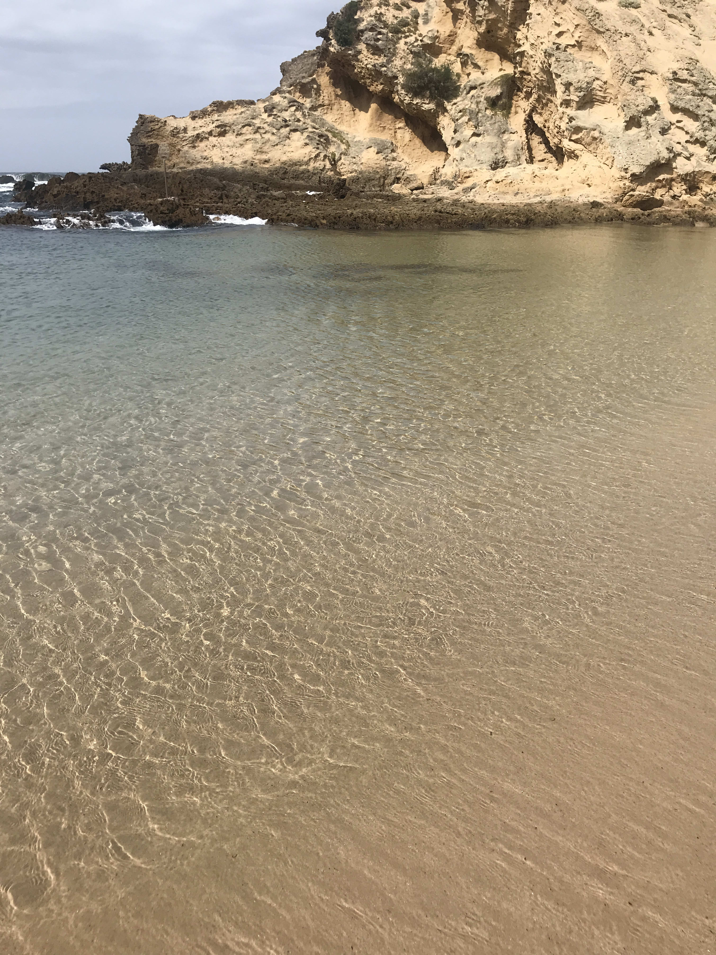 Dramatic coastal rock formations at Eersterivierstrand near the villa