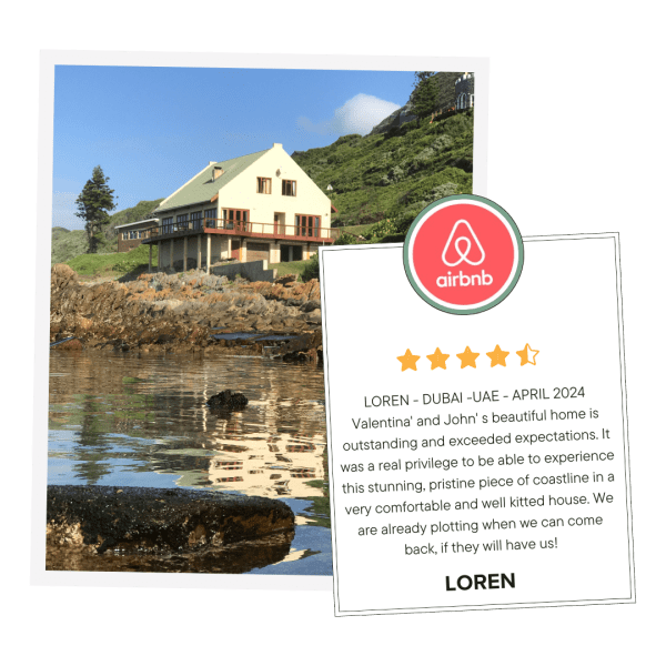 Five-star review of On The Rocks Villa self-catering beach house, Eastern Cape