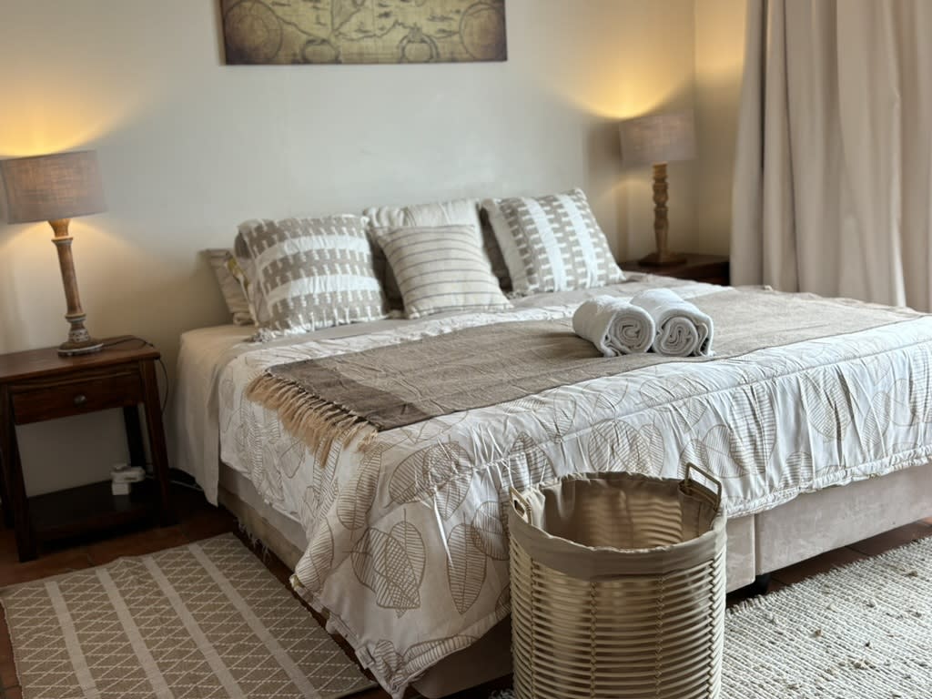 Full-size wardrobe in The Sunrise Room at On The Rocks Villa