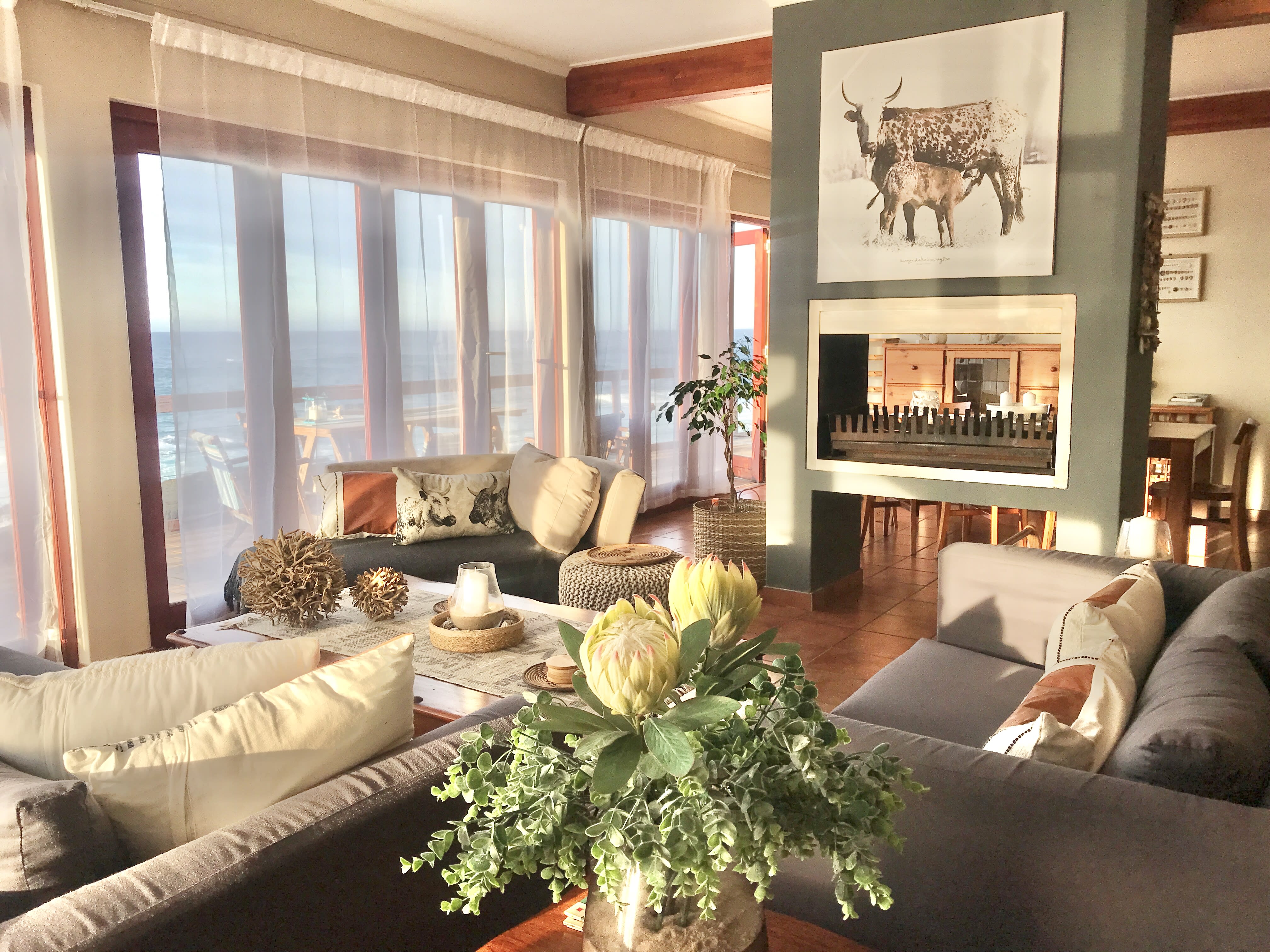 The Living Area at On The Rocks Villa – The heart of the home, Eersterivierstrand, Tsitsikamma