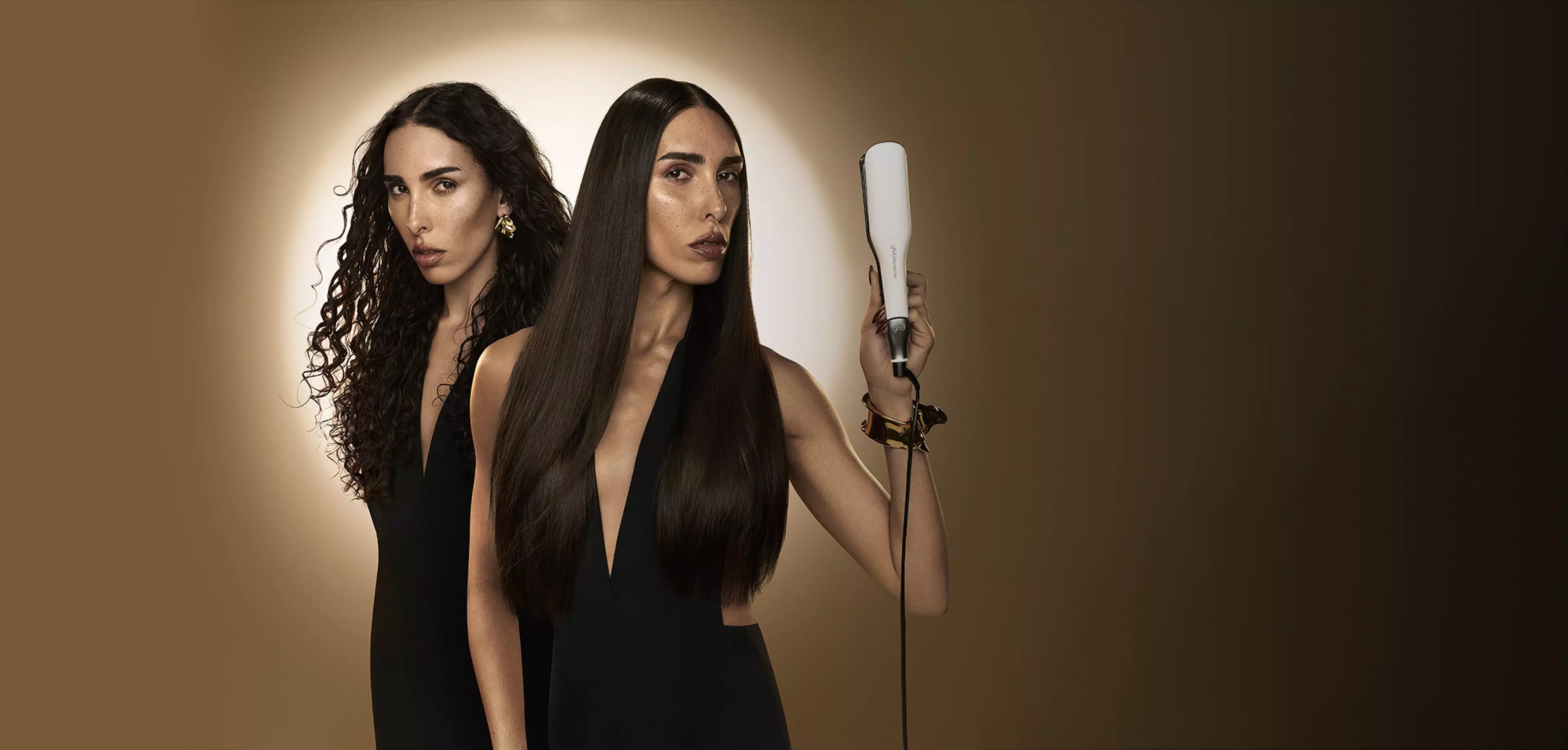 LISSEUR À PLAQUES LARGES GHD CHRONOS MAX NOIR
