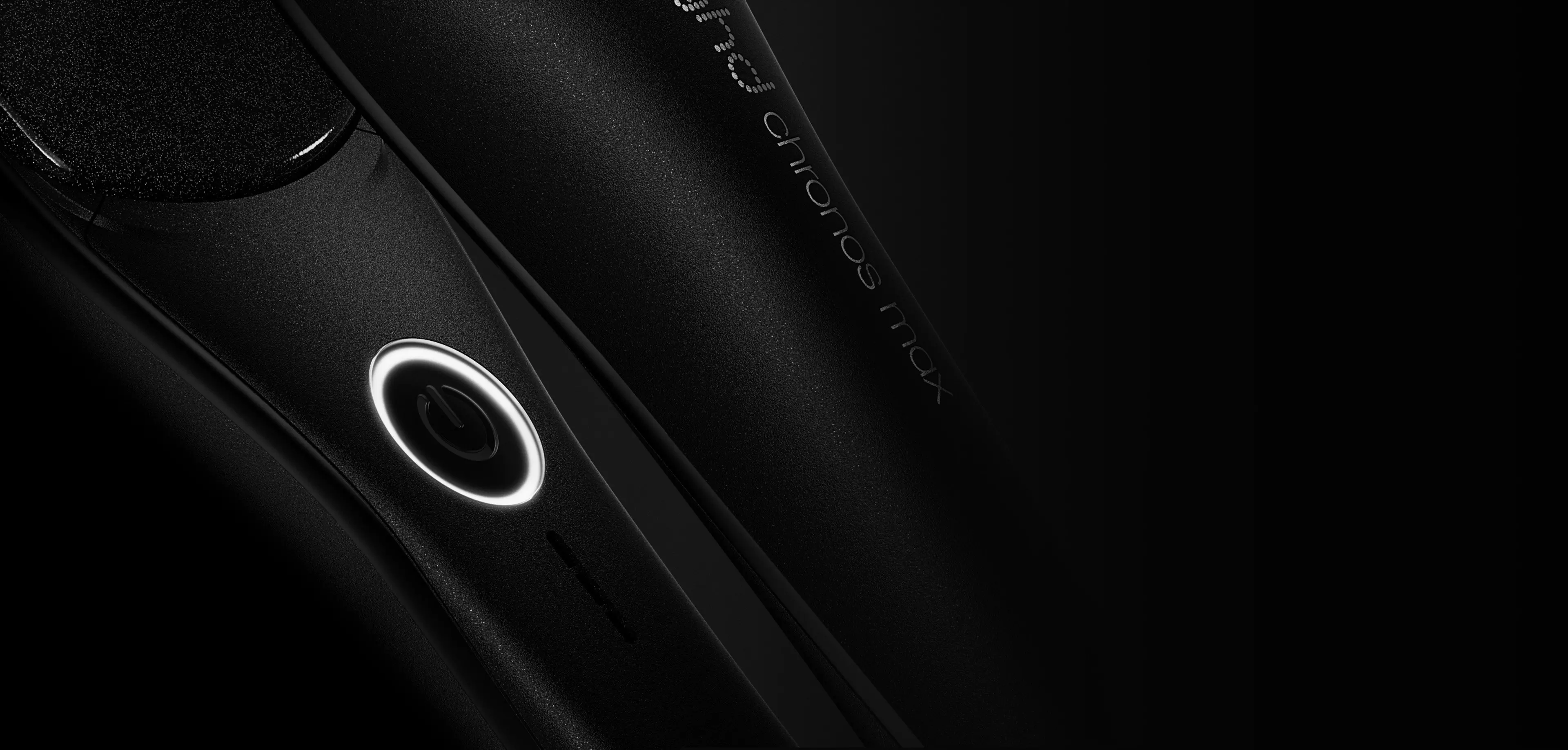 LISSEUR À PLAQUES LARGES GHD CHRONOS MAX NOIR