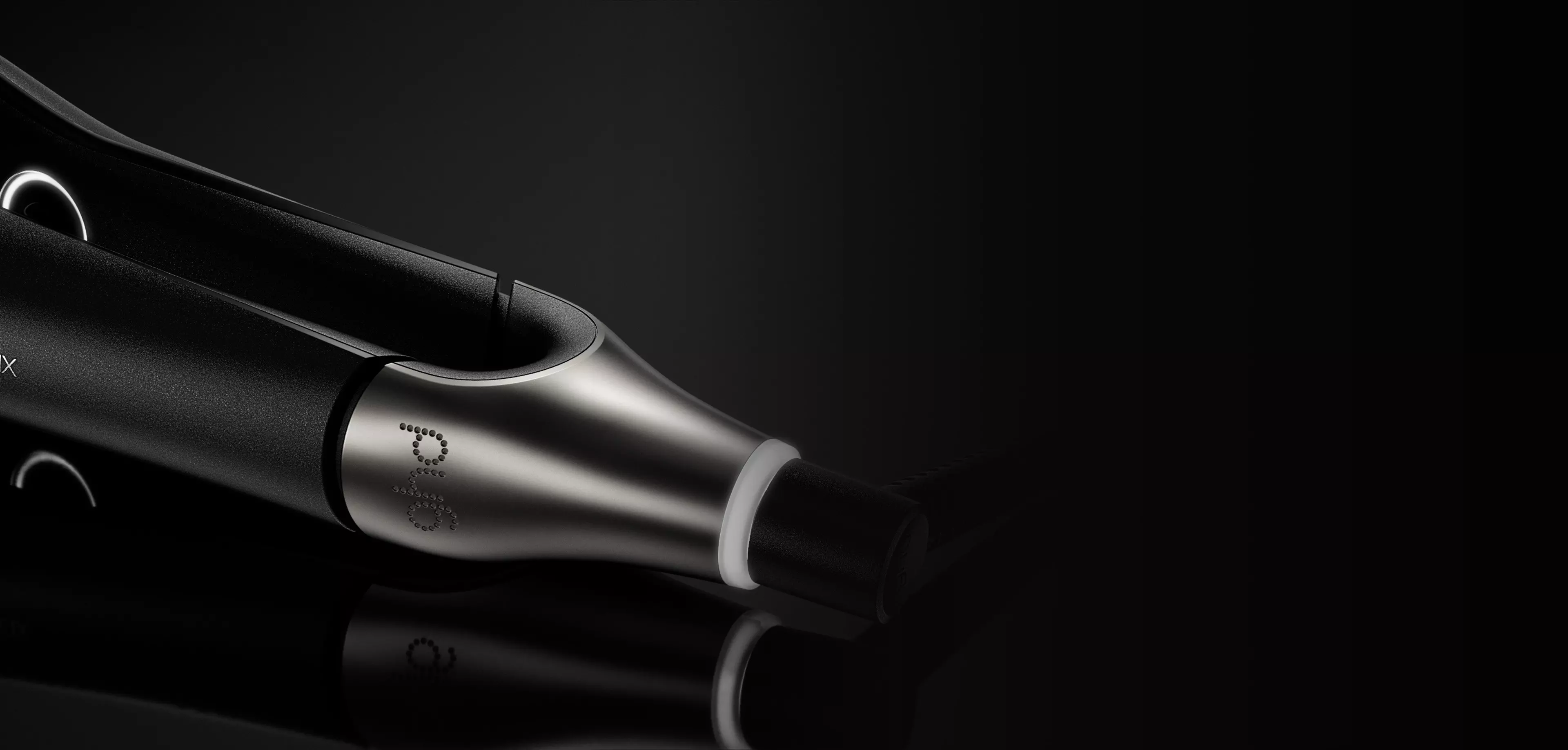 LISSEUR À PLAQUES LARGES GHD CHRONOS MAX NOIR
