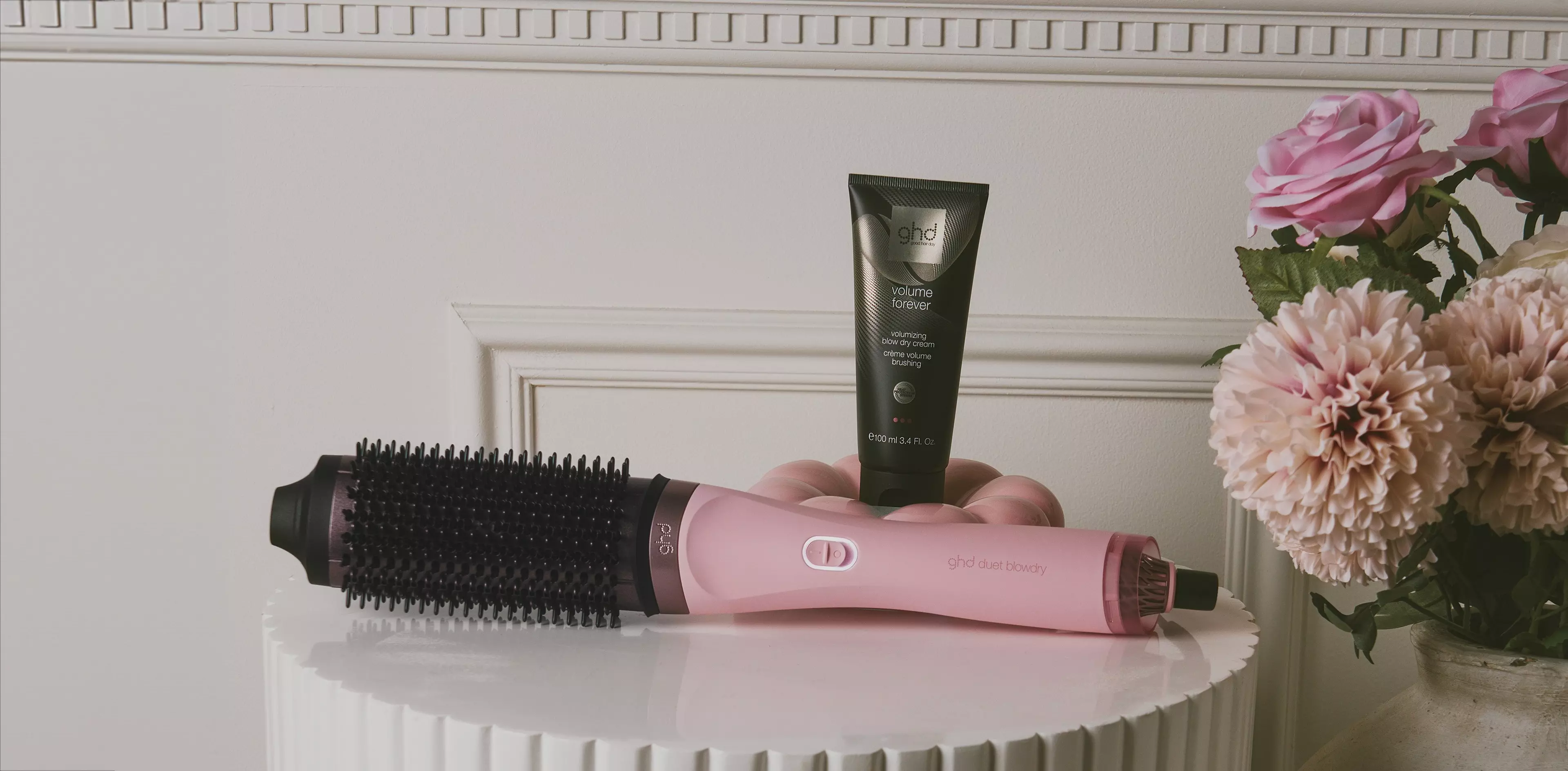 BROSSE SOUFFLANTE BLANCHE GHD DUET BLOWDRY