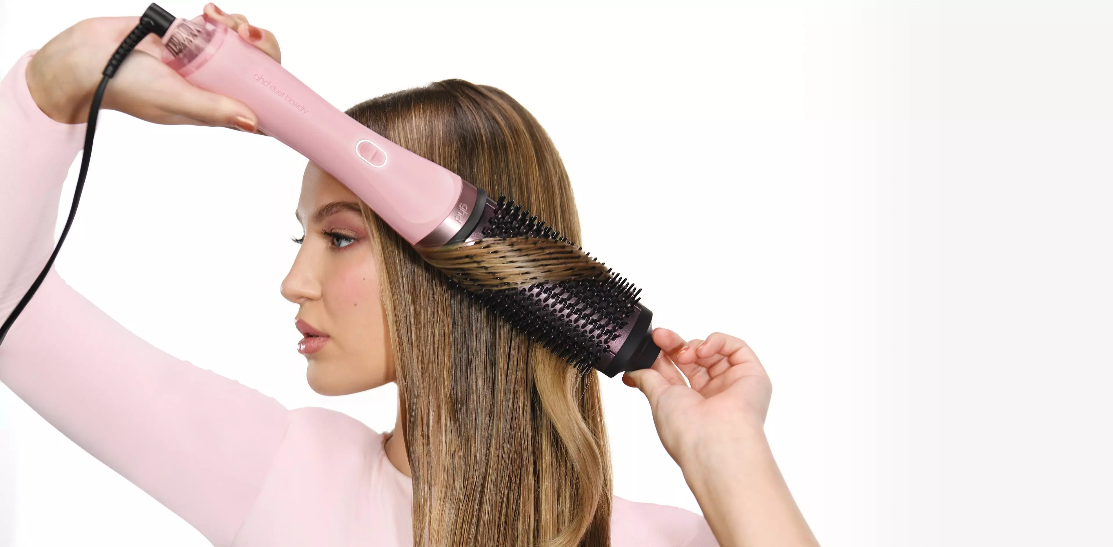 BROSSE SOUFFLANTE BLANCHE GHD DUET BLOWDRY