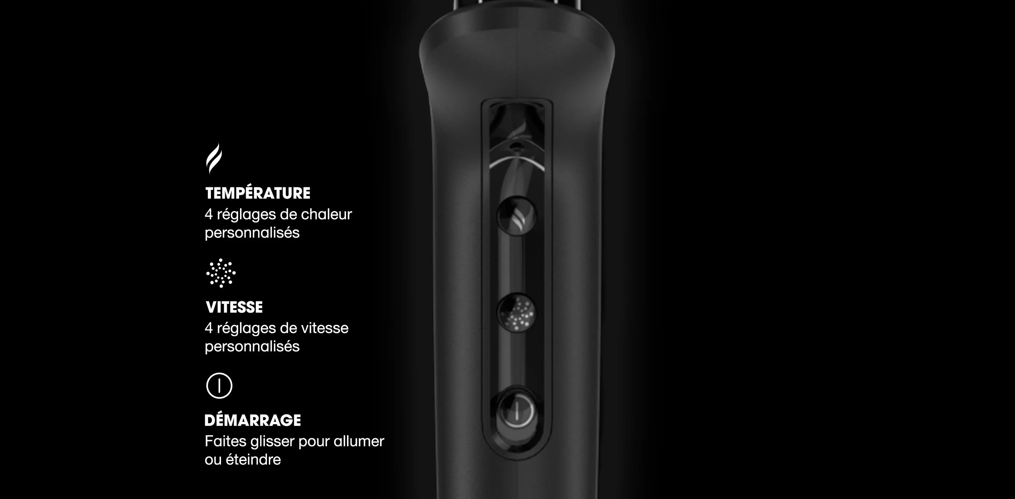 NOUVEAU SÈCHE-CHEVEUX ULTRA-RAPIDE GHD SPEED NOIR