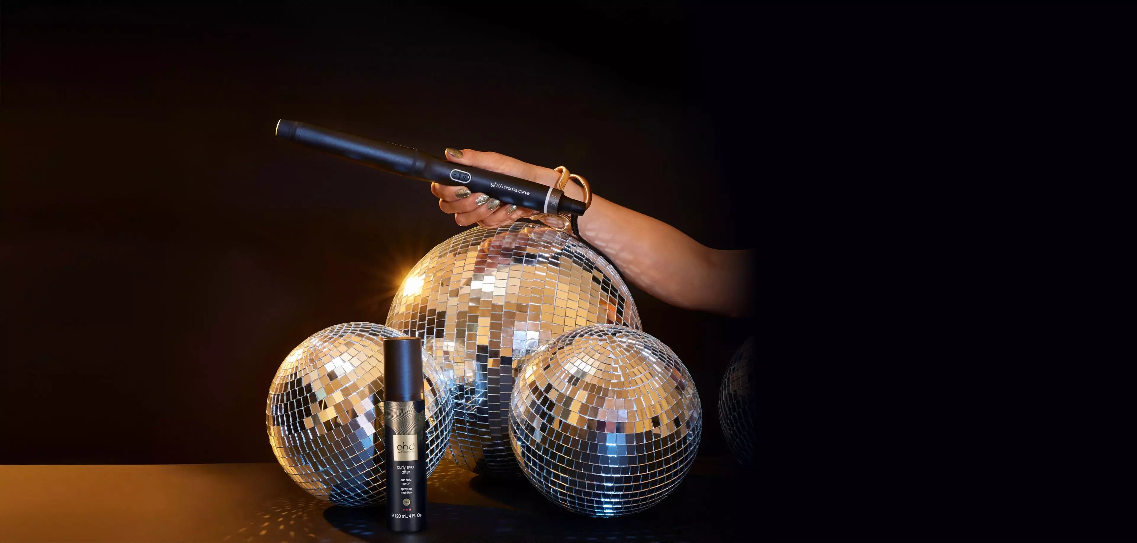NOUVEAU BOUCLEUR GHD CHRONOS CURVE CONICAL WAND (28-23MM) - POUR DES BOUCLES NATURELLES