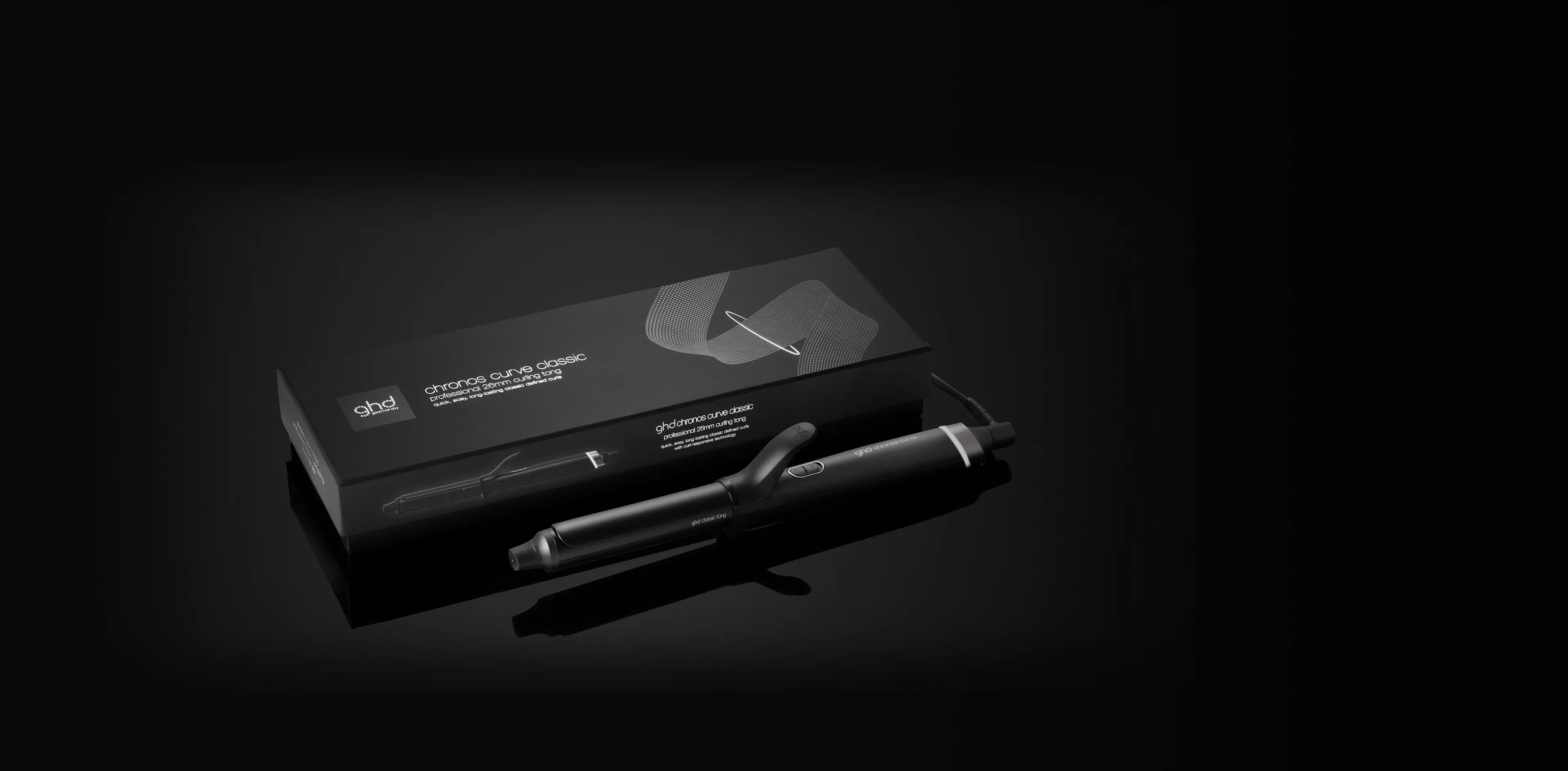 NOUVEAU BOUCLEUR GHD CHRONOS CURVE CLASSIC TONG (26MM) - POUR DES ONDULATIONS SOUTENUES