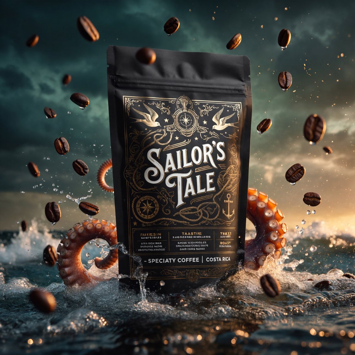 Hyper-realistic cinematic product advertisement template featuring a premium branded product surrounded by dynamic frozen motion elements and luxury studio lighting. Thumbnail 3