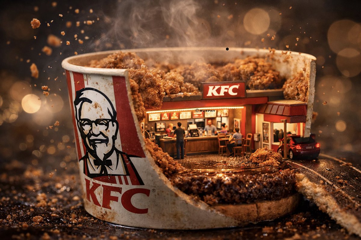 Ultra-realistic 3D miniature diorama showing a brand environment inside a giant iconic object with cinematic cross-section lighting and detailed interior storytelling. Thumbnail 2