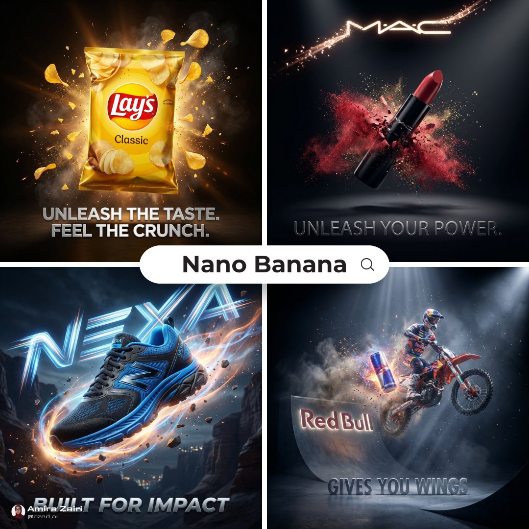 Cinematic 3D advertisement scene with dramatic lighting and particle effects designed for a high-end brand commercial.