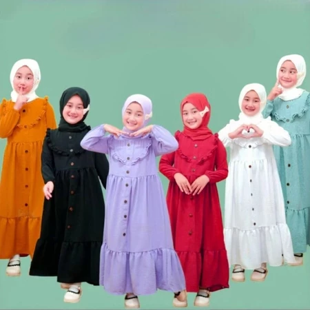 Gamis Anak Kekinian: Tampil Modis, Gak Pake Ribet!
