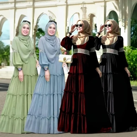 Gamis Cantik, Adem, dan Syari? YES PLEASE! 🌸