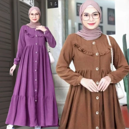 OOTD Hangout Anti Gerah? Gamis Ini Jawabannya!