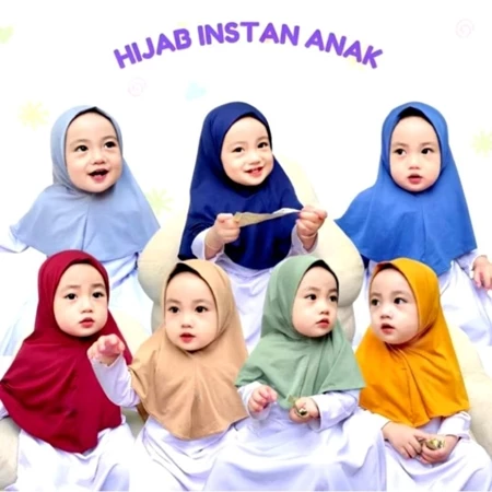Hijab Instan Jersey Cotton, Solusi Praktis untuk Ibu dan Anak yang Aktif π