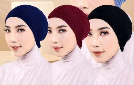 Ciput Rajut Nyaman Untuk Setiap Gaya Hijabmu 😍✨