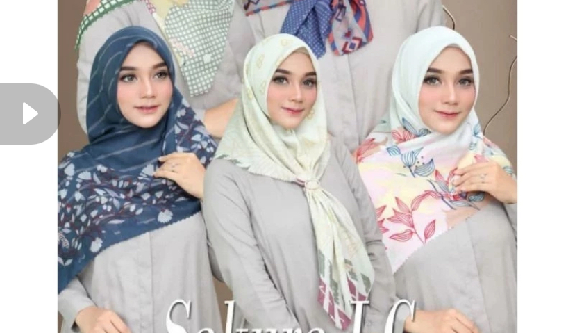 Packing 7 Kerudung dalam Satu Kotak Kecil