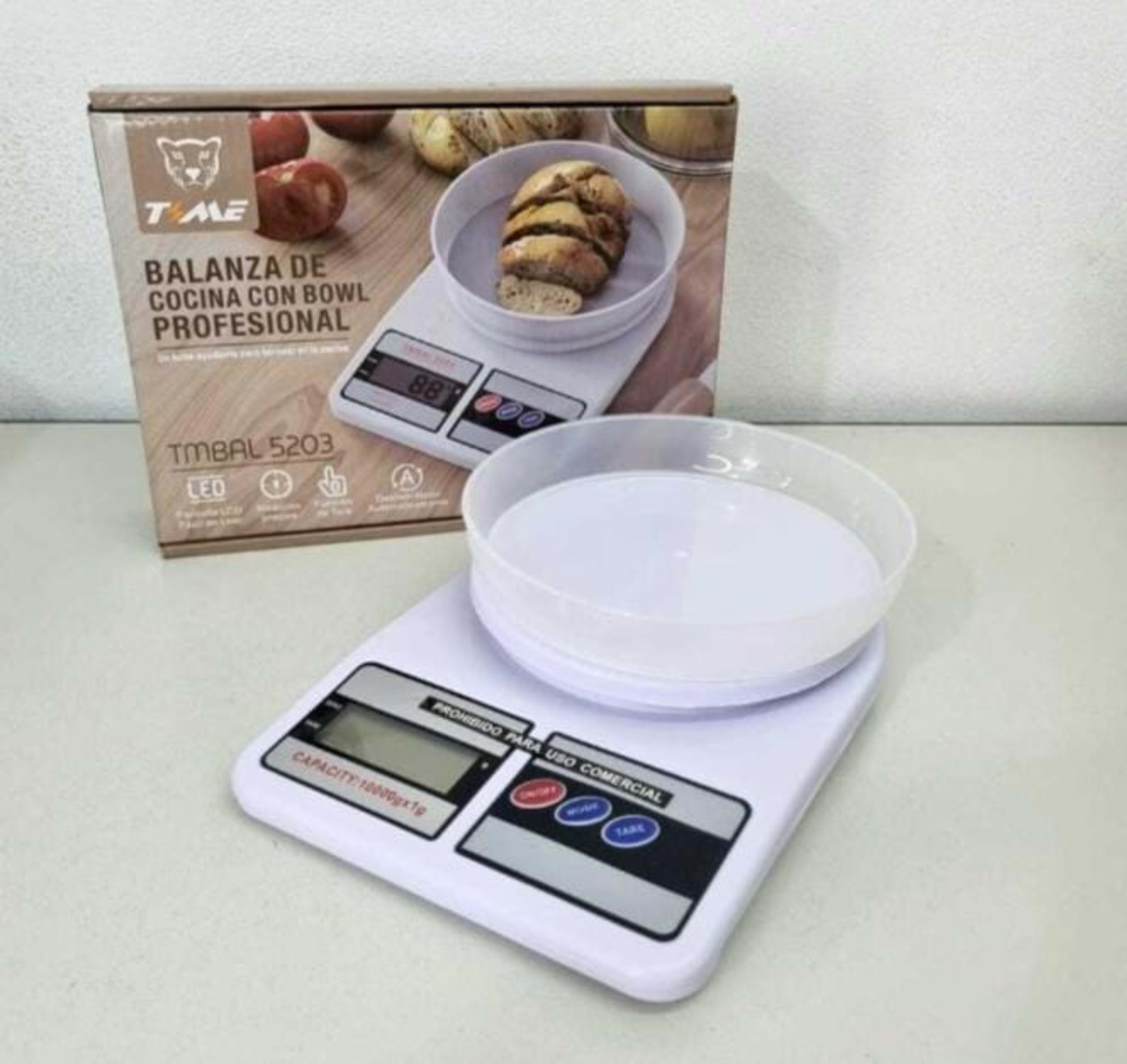 Balanza cocina c/ Bowl