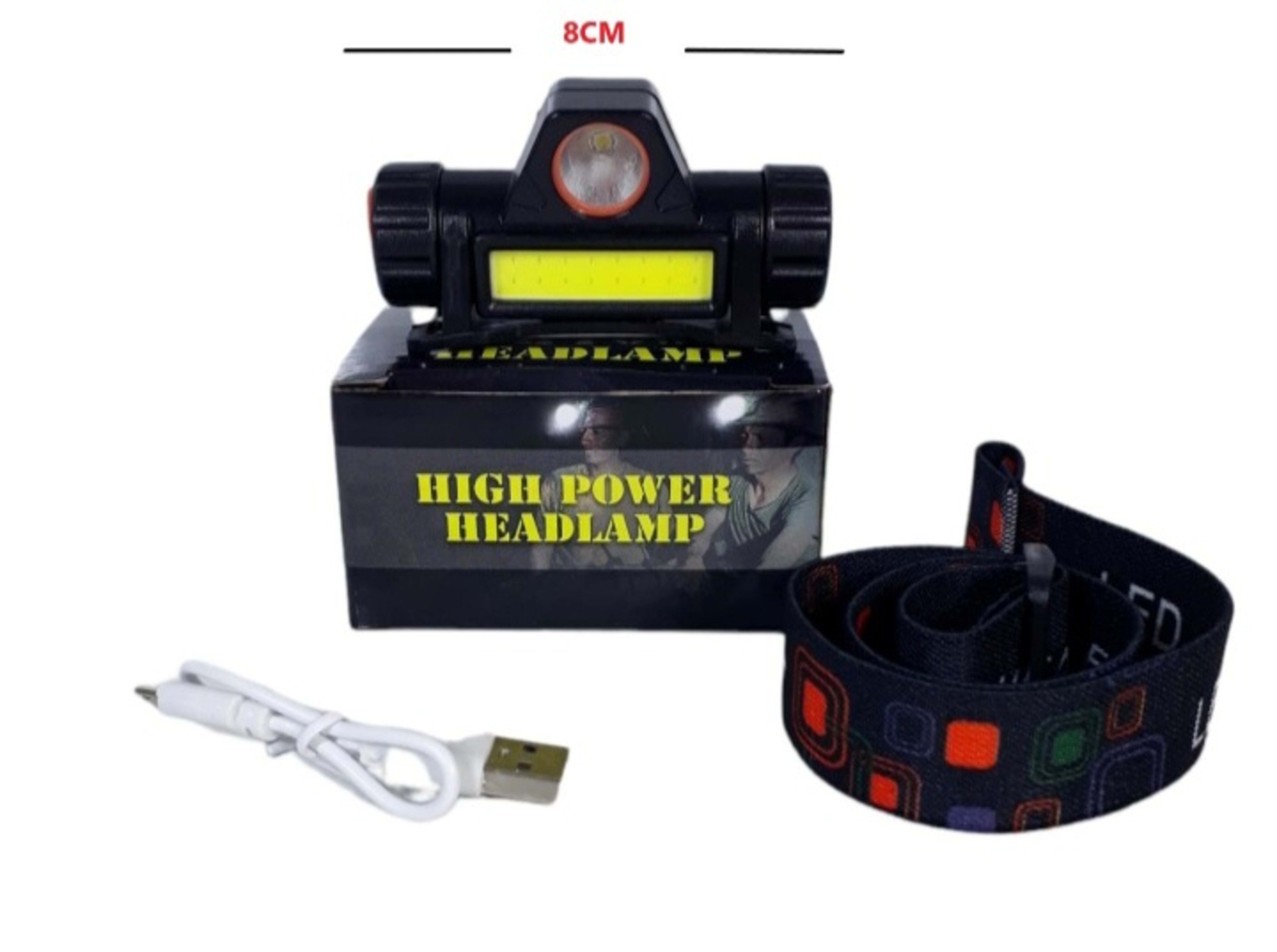 Linterna Minera Recargable 8cm