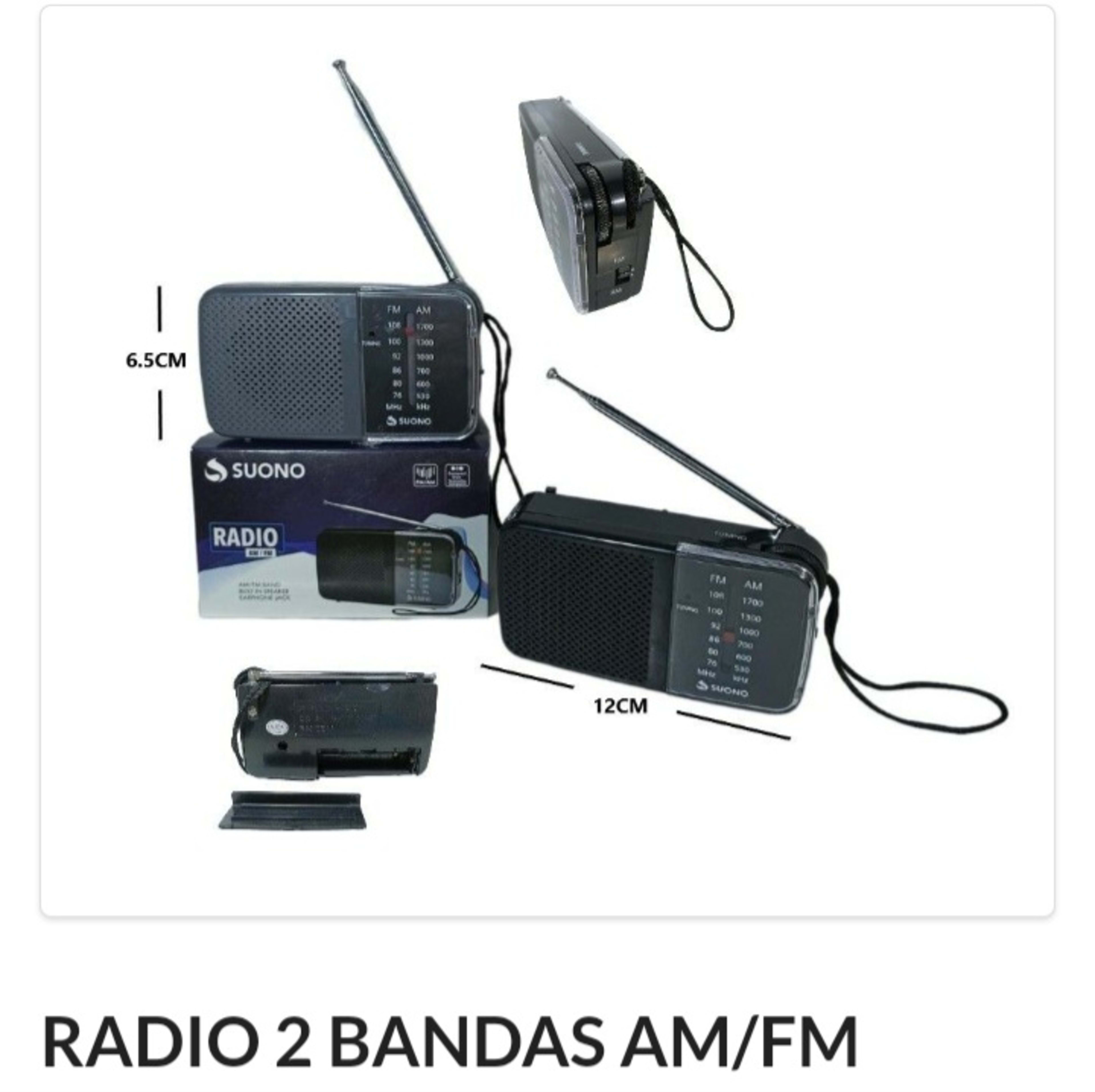 Radio 2 bandas AM/FM Suono