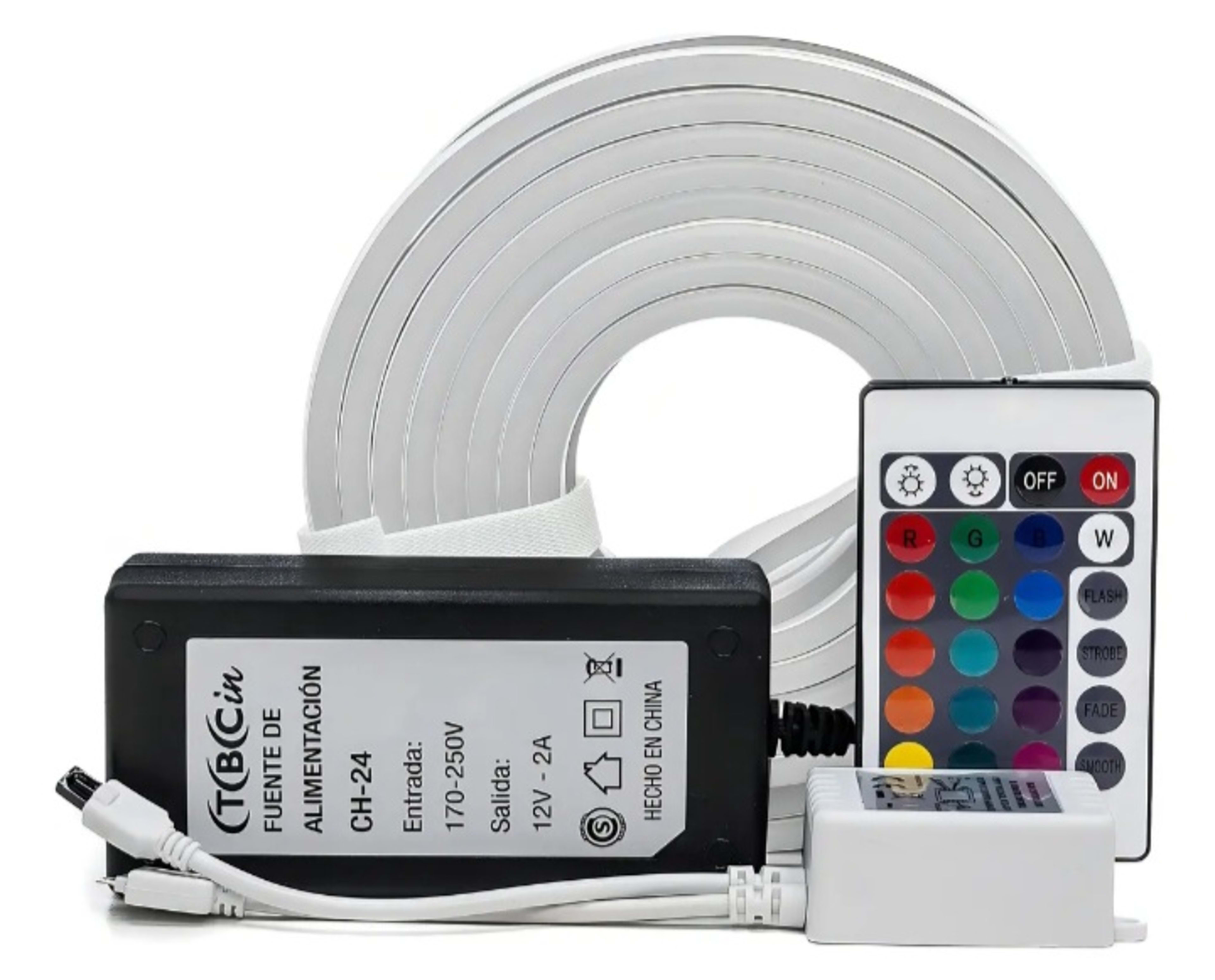 KIT NEON LED LUZ BLANCA FRIA 
